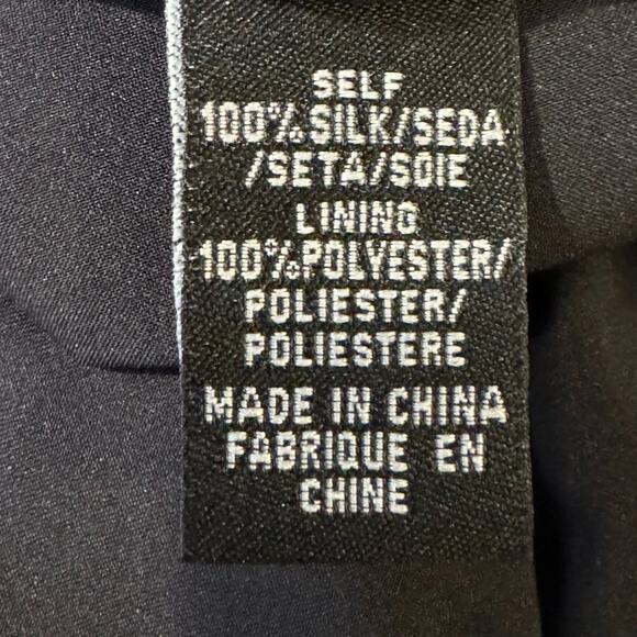 Tibi Size 10 !00% Silk Blue & Pink Floral Strapless Cocktail Dress - Picture 7 of 7